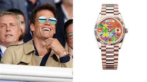 tom bryon rolex watch|tom brady watches auction.